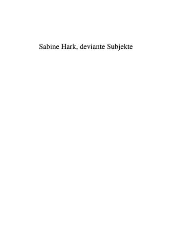 deviante Subjekte: Die paradoxe Politik der Identität