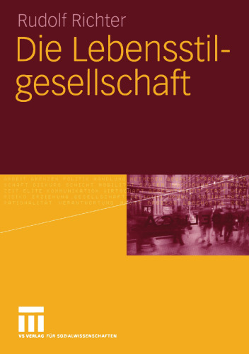 Die Lebensstilgesellschaft