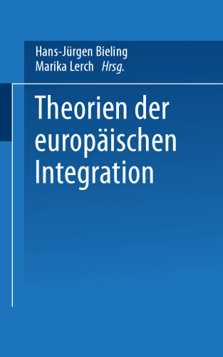 Theorien der Europäischen Integration