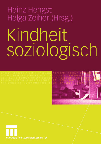 Kindheit soziologisch