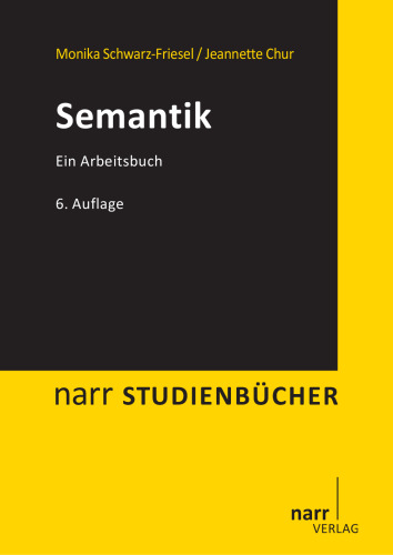 Semantik: Ein Arbeitsbuch