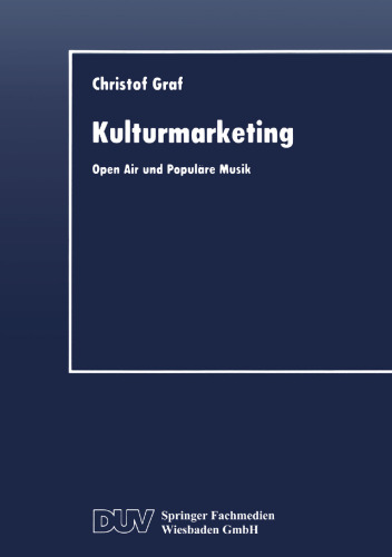 Kulturmarketing: Open Air und Populäre Musik