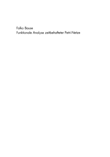 Funktionale Analyse zeitbehafteter Petri-Netze