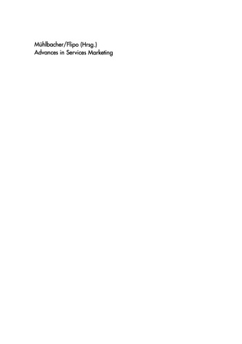 Advances in Services Marketing