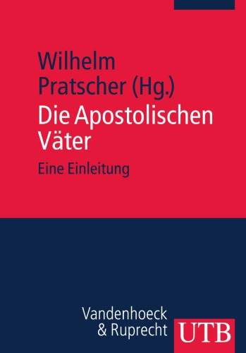 Die Apostolischen Vater: Eine Einleitung, Apostolic Fathers