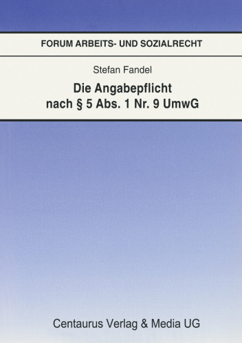 Die Angabepflicht nach § 5 Abs. 1 Nr. 9 UmwG