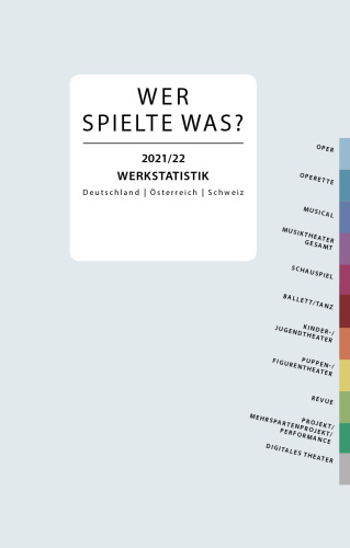 Wer spielte was? 2021/22 Werkstatistik Deutschland | Österreich | Schweiz