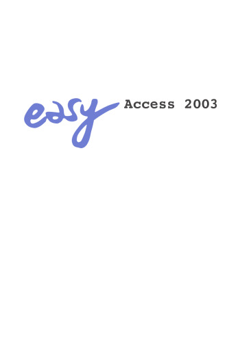 Easy Access 2003.