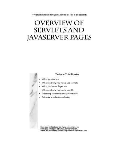 Core Servlets And Java Server Pages