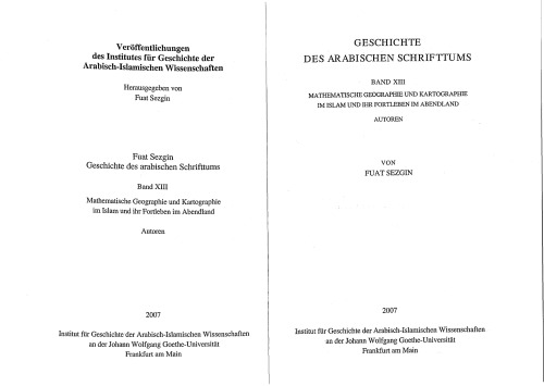 Geschichte des arabischen Schrifttums