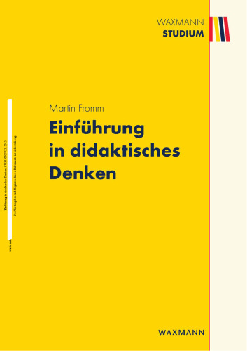 Einführung in didaktisches Denken