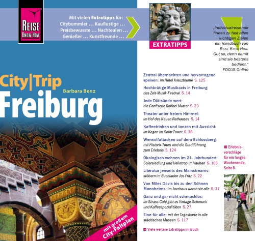 CityTrip Freiburg - Mit großem City-Faltplan