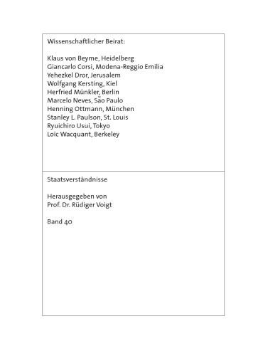 Der Nomos der Moderne. Die politische Philosophie Giorgio Agambens
