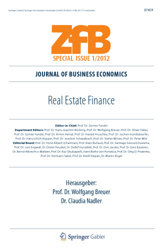 Real Estate Finance