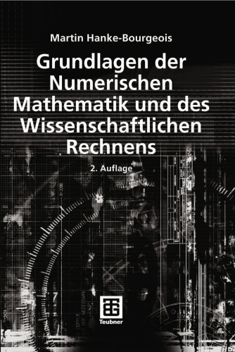 Grundlagen der Numerischen Mathematik und des Wissenschaftlichen Rechnens