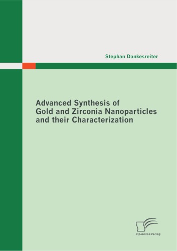Advanced synthesis of gold and zirconia nanoparticles and their characterization