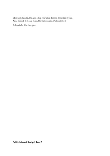 Solidarische Mittelvergabe: Neue Perspektiven für die Zusammenarbeit in der freien Kunstszene