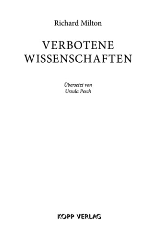 Verbotene Wissenschaften