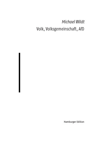 Volk, Volksgemeinschaft, AfD