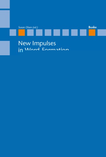 New Impulses in Word-Formation