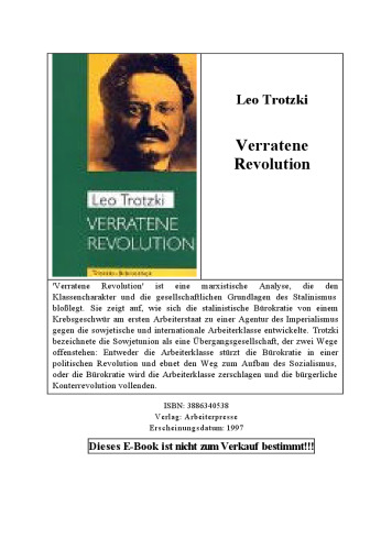 Verratene Revolution: Was ist die Sowjetunion und wohin treibt sie?