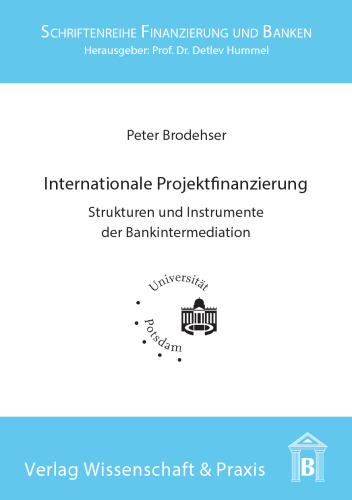 Internationale Projektfinanzierung: Strukturen und Instrumente der Bankintermediation
