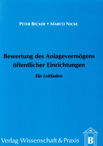 Bewertung des Anlagevermögens öffentlicher Einrichtungen: Ein Leitfaden