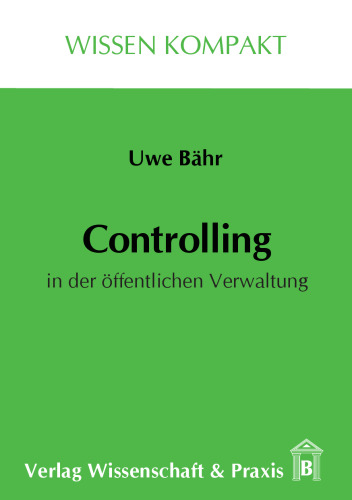 Controlling in der öffentlichen Verwaltung