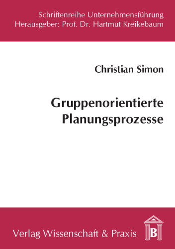 Gruppenorientierte Planungsprozesse