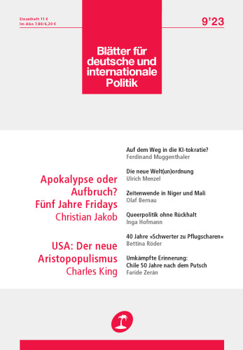 Die Blätter für deutsche und internationale Politik [9 / 20, 9 ed.]