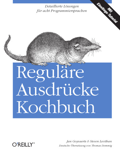 Regulaere Ausdruecke Kochbuch Edition