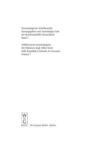 Italienische Mediensprache. Handbuch / Glossario del linguaggio dei mass media: Italiano - tedesco