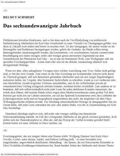 Jahrbuch der Karl-May-Gesellschaft 1996