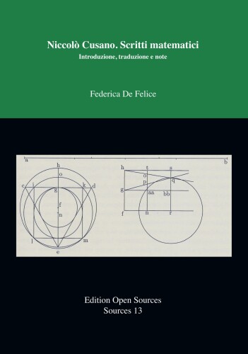 Niccolò Cusano. Scritti matematici. Introduzione, traduzione e note