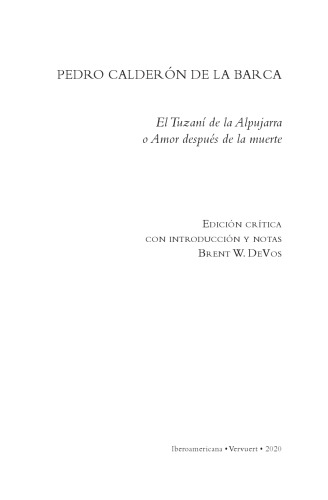 El Tuzaní de la Alpujarra o Amor después de la muerte