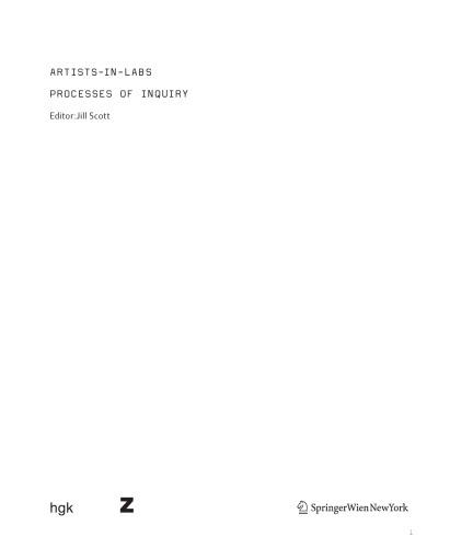 Artists-in-Labs: Processes of Inquiry