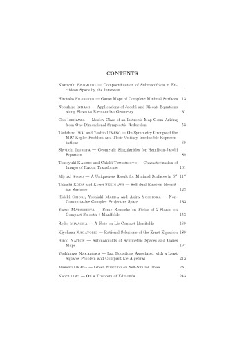 Progress in differential geometry