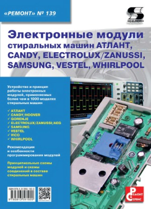 Электронные модули стиральных машин АТЛАНТ, CANDY, ELECTROLUX...