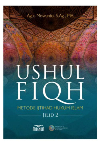 018 Ushul Fiqh: Metode Ijtihad Hukum Islam (jilid ) [, 1 ed.] 978605789496