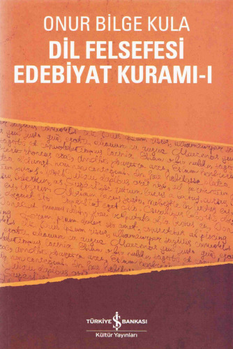 Dil Felsefesi Edebiyat Kuramı I
