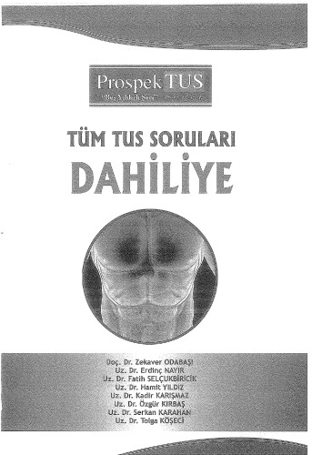 ProspekTUS Tüm Tus Soruları - Dahiliye