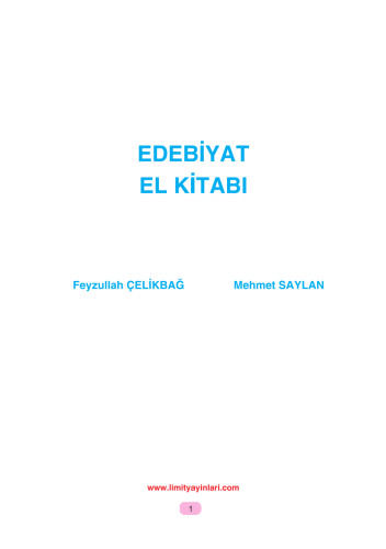 Edebiyat El Kitabı