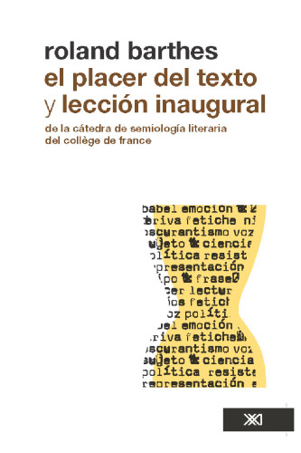 El placer del texto