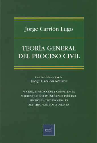 TEORÍA GENERAL DEL PROCESO CIVIL