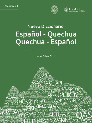 Nuevo diccionario español-quechua, quechua-español