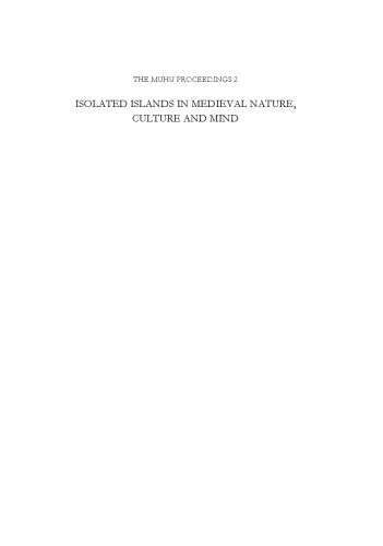 Isolated Islands in Medieval Nature, Culture and Mind