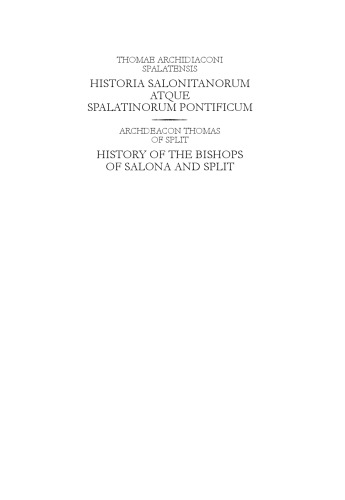 History of the Bishops of Salona and Split