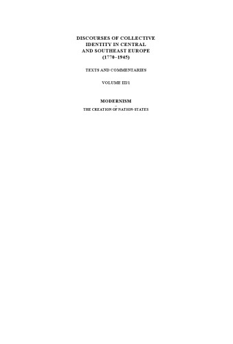 Modernism: The Creation of Nation-States