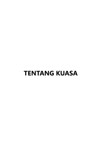 Tentang Kuasa: Lingkup Kajian, Metodologi, dan Pengajaran Ilmu Politik dan Pemerintahan