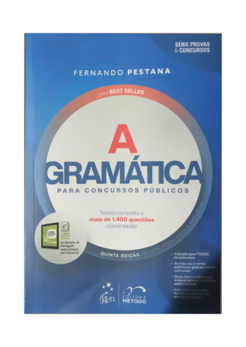 A gramática para concursos públicos